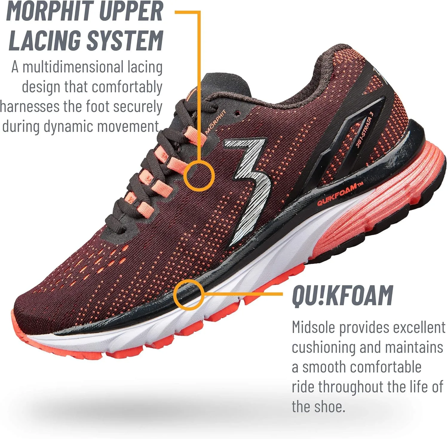 361 Women's Strata 3 Running Shoe