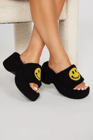 All Smiles Wedges - Black