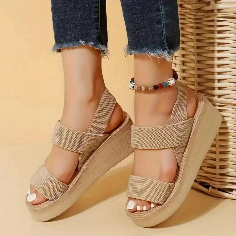 Ankle Strap Sling back Wedges