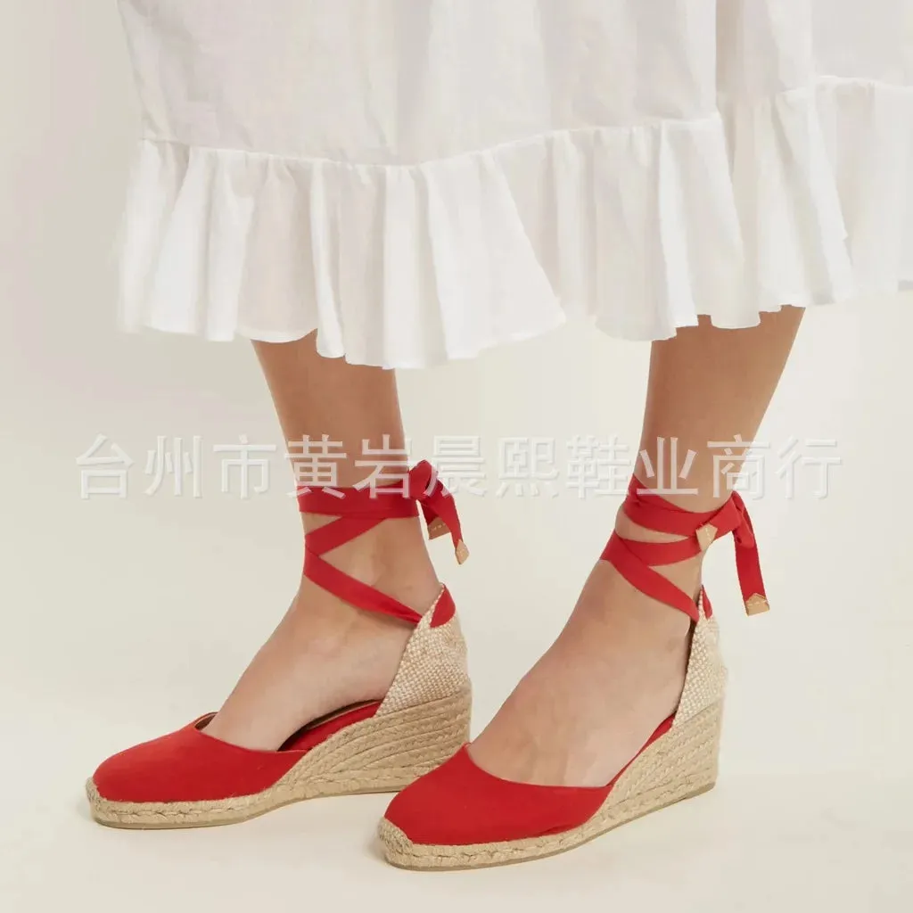 Ankle Strap Wedge Sandals