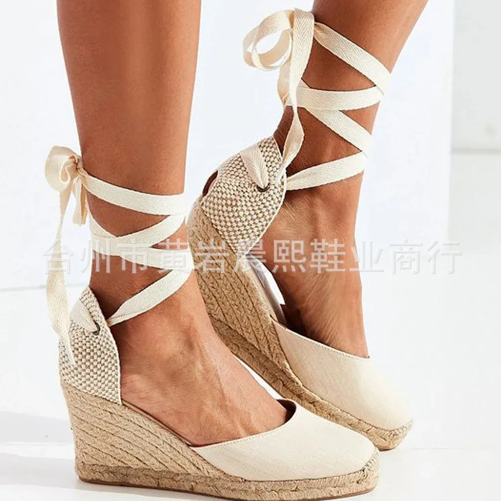 Ankle Strap Wedge Sandals