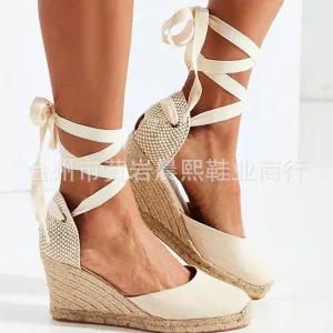 Ankle Strap Wedge Sandals
