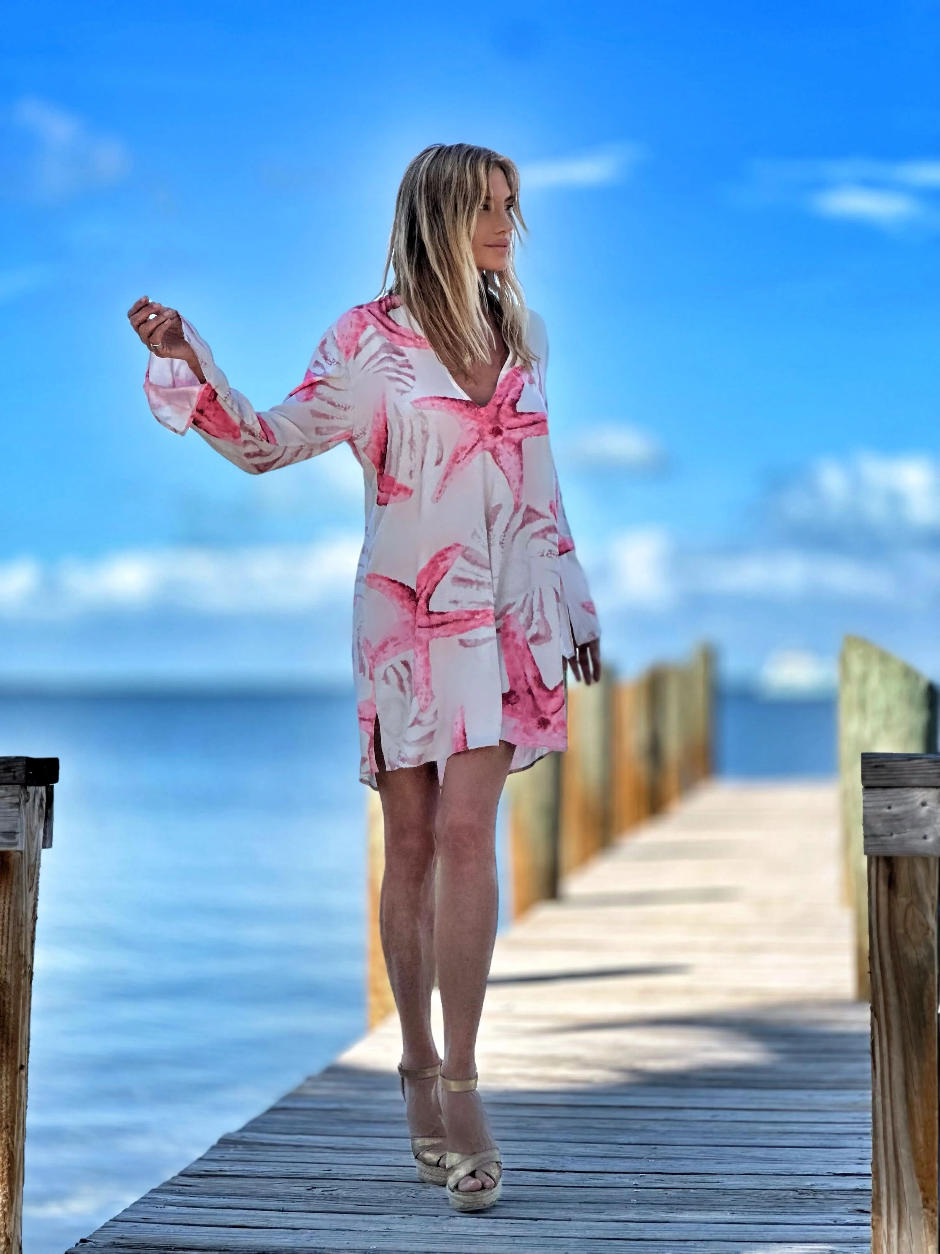 Beverly Tunic Sea Jewels