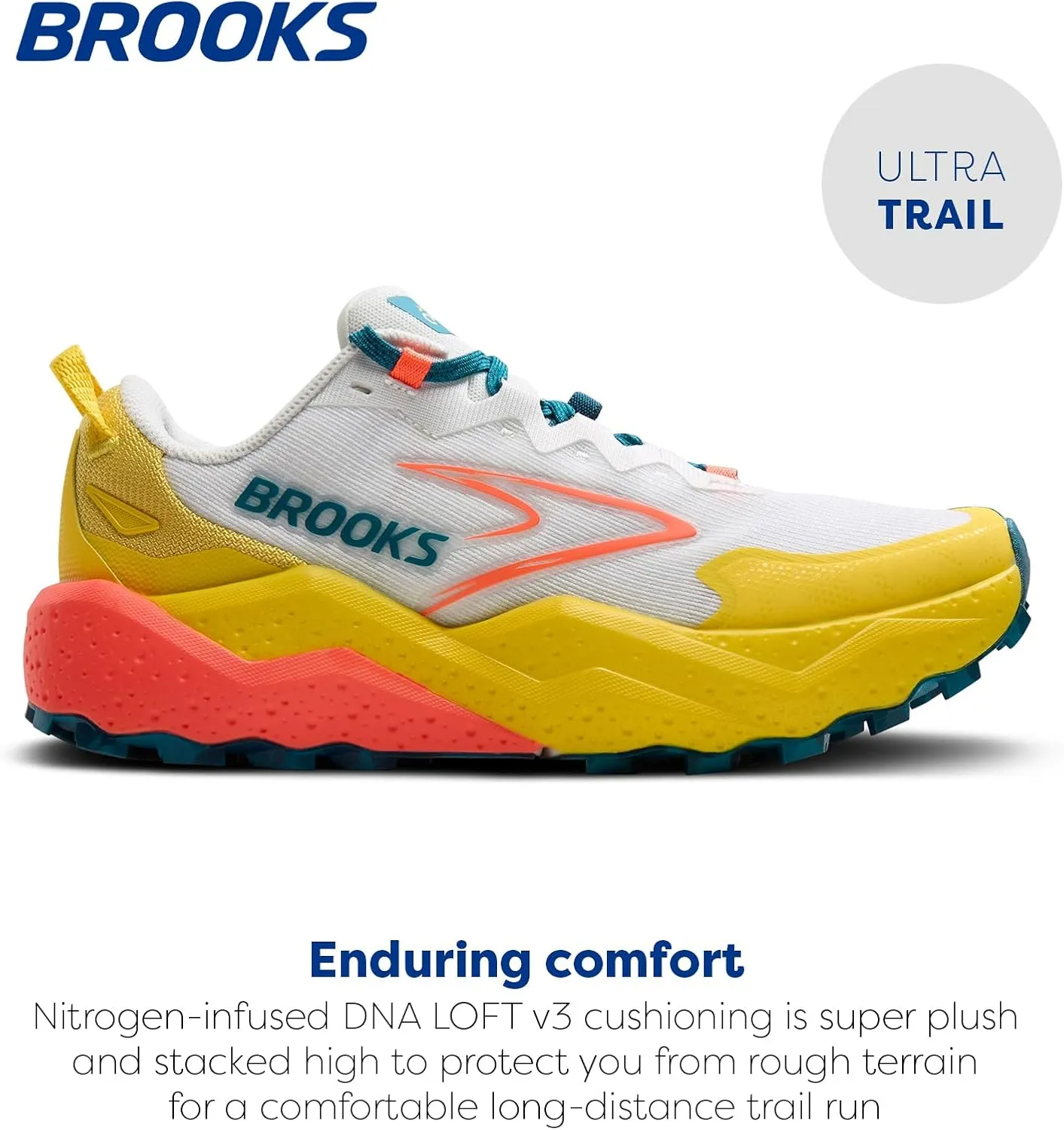 Brooks Womens Caldera 8 Ultra Trail Running Shoe