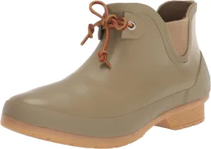 Chooka Women's Classic Tie Waterproof Bootie Rain Boot