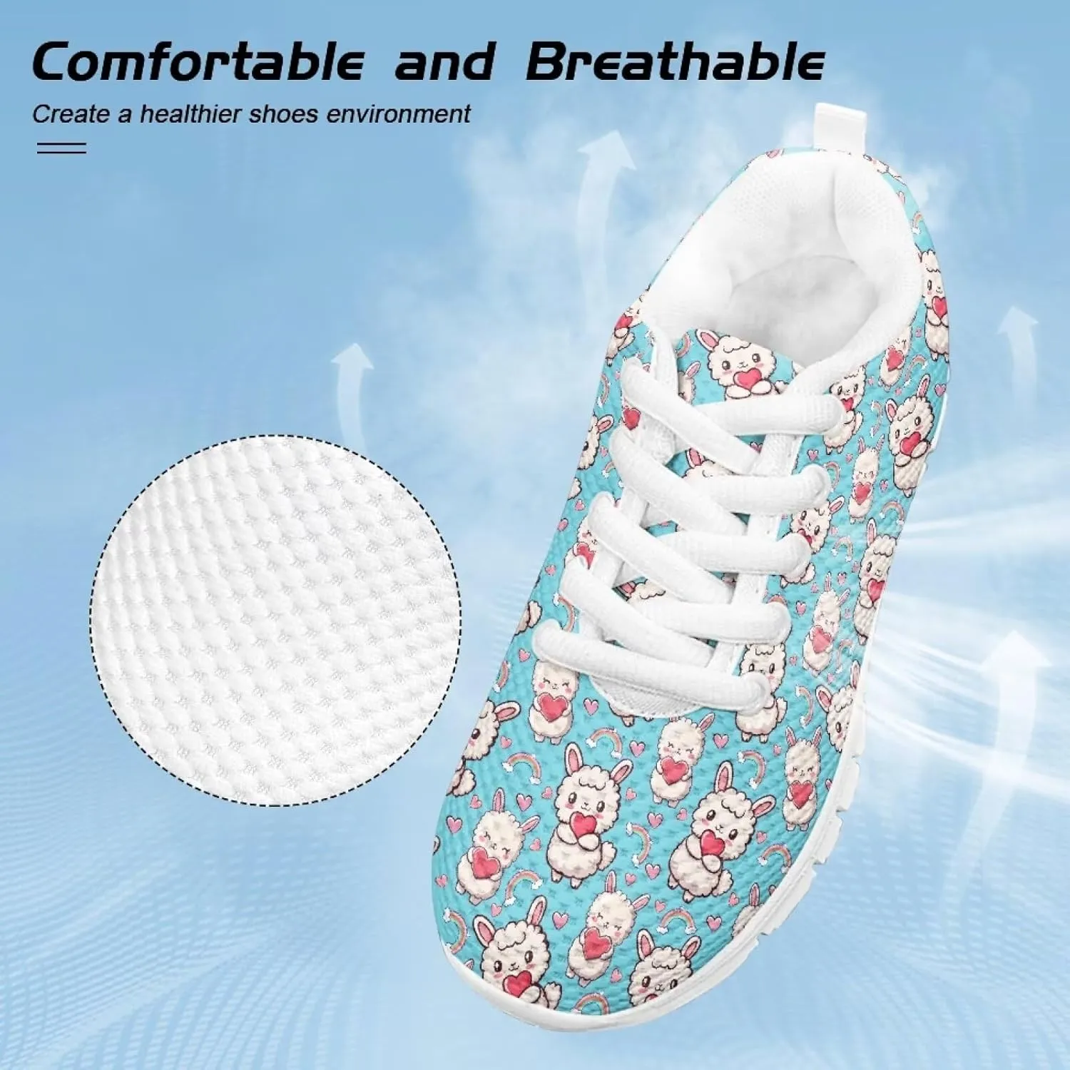 Cumagical Kids Athletic Shoes Lightweight Running Breathable Sports Sneakers for Boys Girls