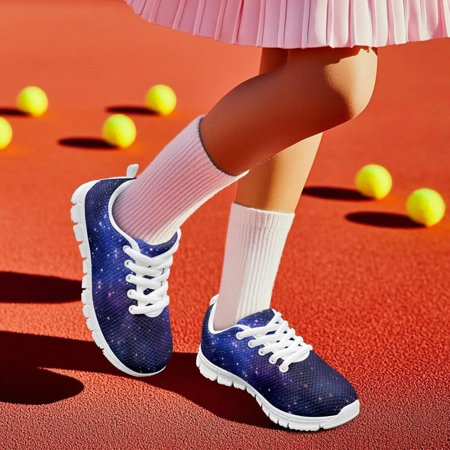 Cumagical Kids Athletic Shoes Lightweight Running Sneakers Breathable Design for Active Children