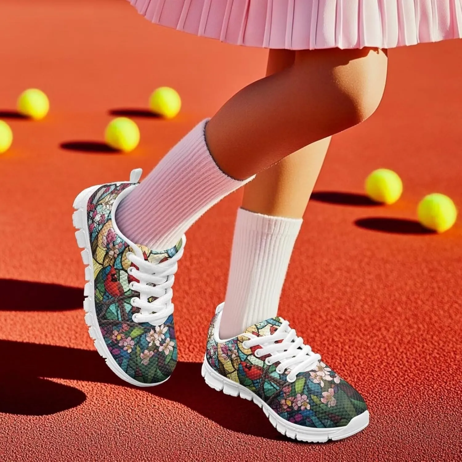 Cumagical Kids Athletic Shoes Lightweight Running Sneakers Breathable Design for Active Children