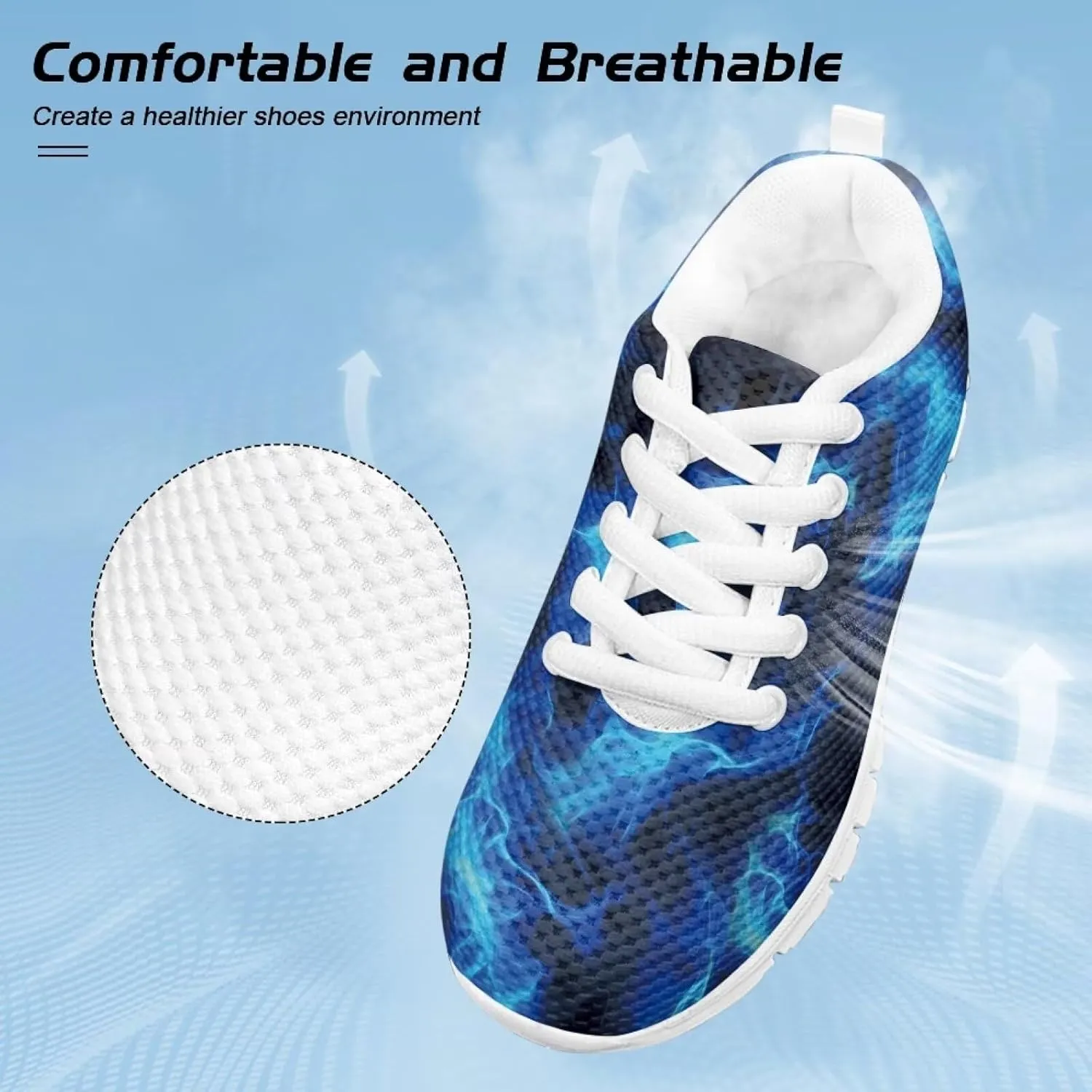 Cumagical Kids Athletic Shoes with Breathable Design for All Day Comfort