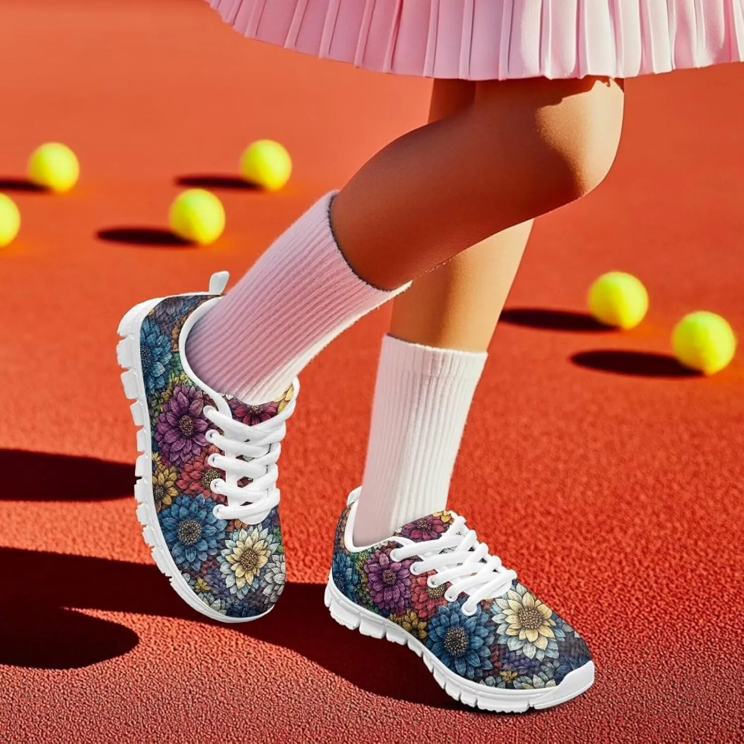 Cumagical Kids Athletic Shoes with Enhanced Support for Running Jumping Play