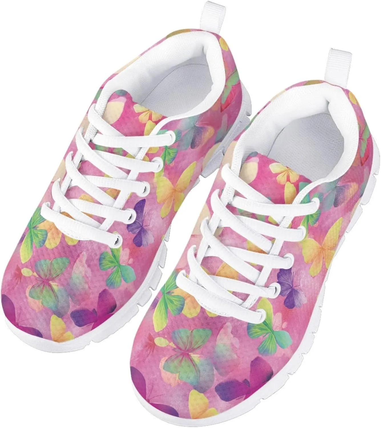Cumagical Kids Running Shoes Boys Girls Lightweight Breathable Sneakers Non-Slip Sole Athletic Shoes