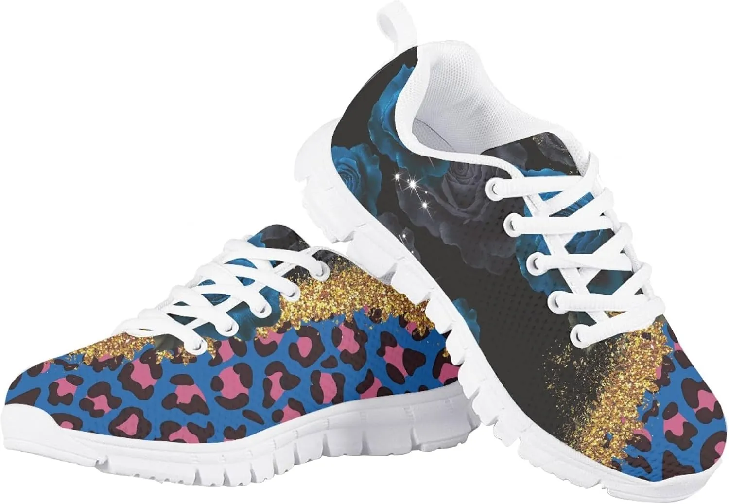 Cumagical Kids Running Shoes Boys Girls Lightweight Breathable Sneakers Non-Slip Sole Athletic Shoes