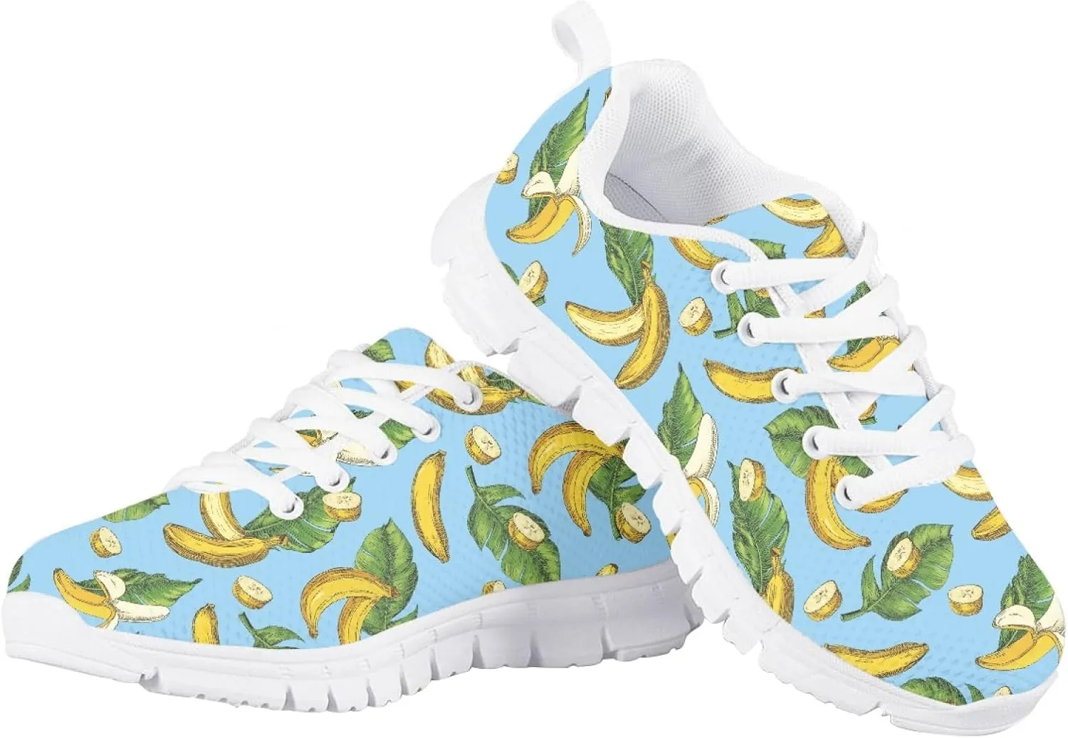 Cumagical Kids Sneakers Adjustable Lace up Breathable Running Shoes for School Sports Outdoor Play