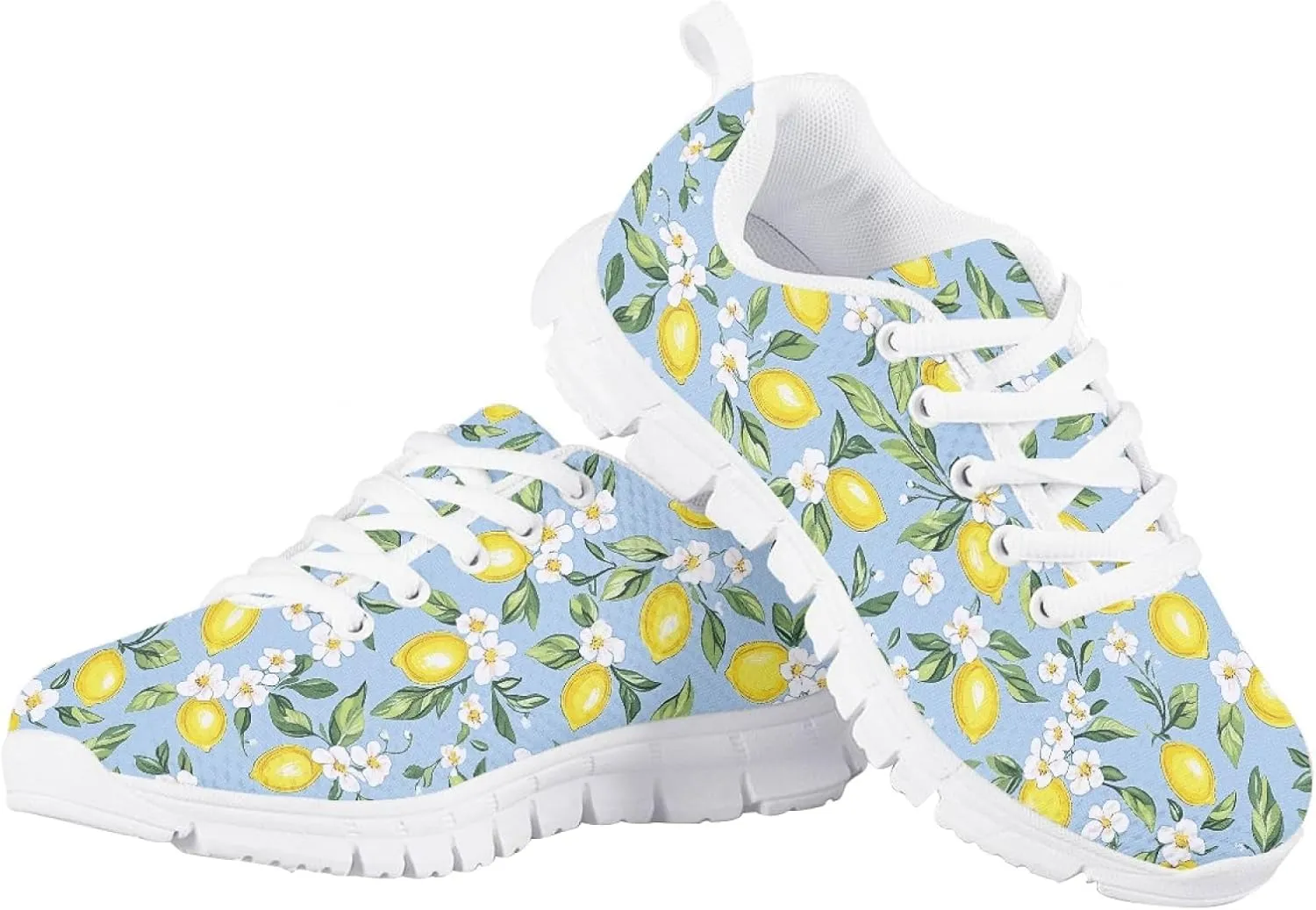Cumagical Kids Sneakers Adjustable Lace up Breathable Running Shoes for School Sports Outdoor Play