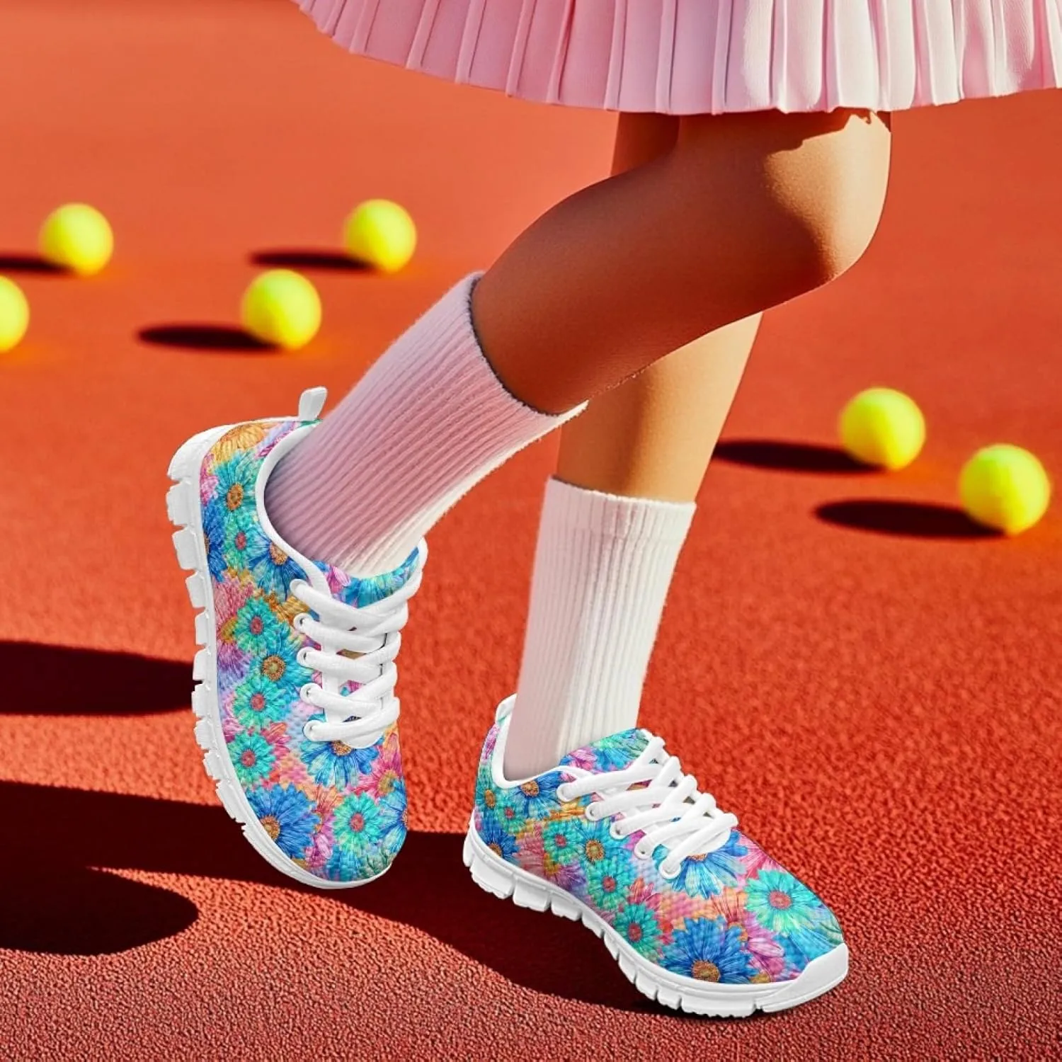 Cumagical Kids Sneakers Anti-Slip Walking Shoes for Indoor Outdoor Running Shoes