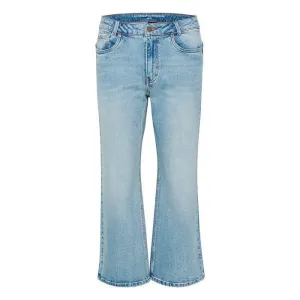 Dango 144 High Kick Flared Light Denim Blue