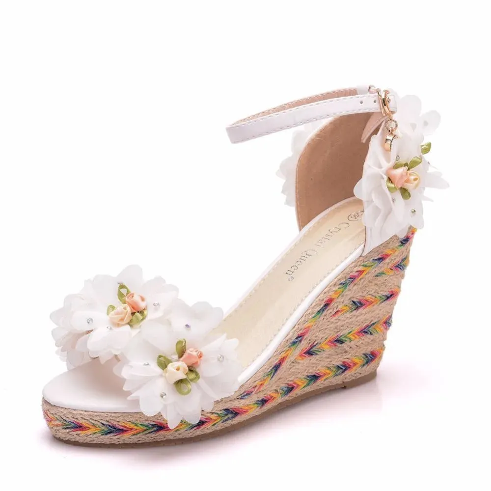 Destiny's Step Wedges Sandals