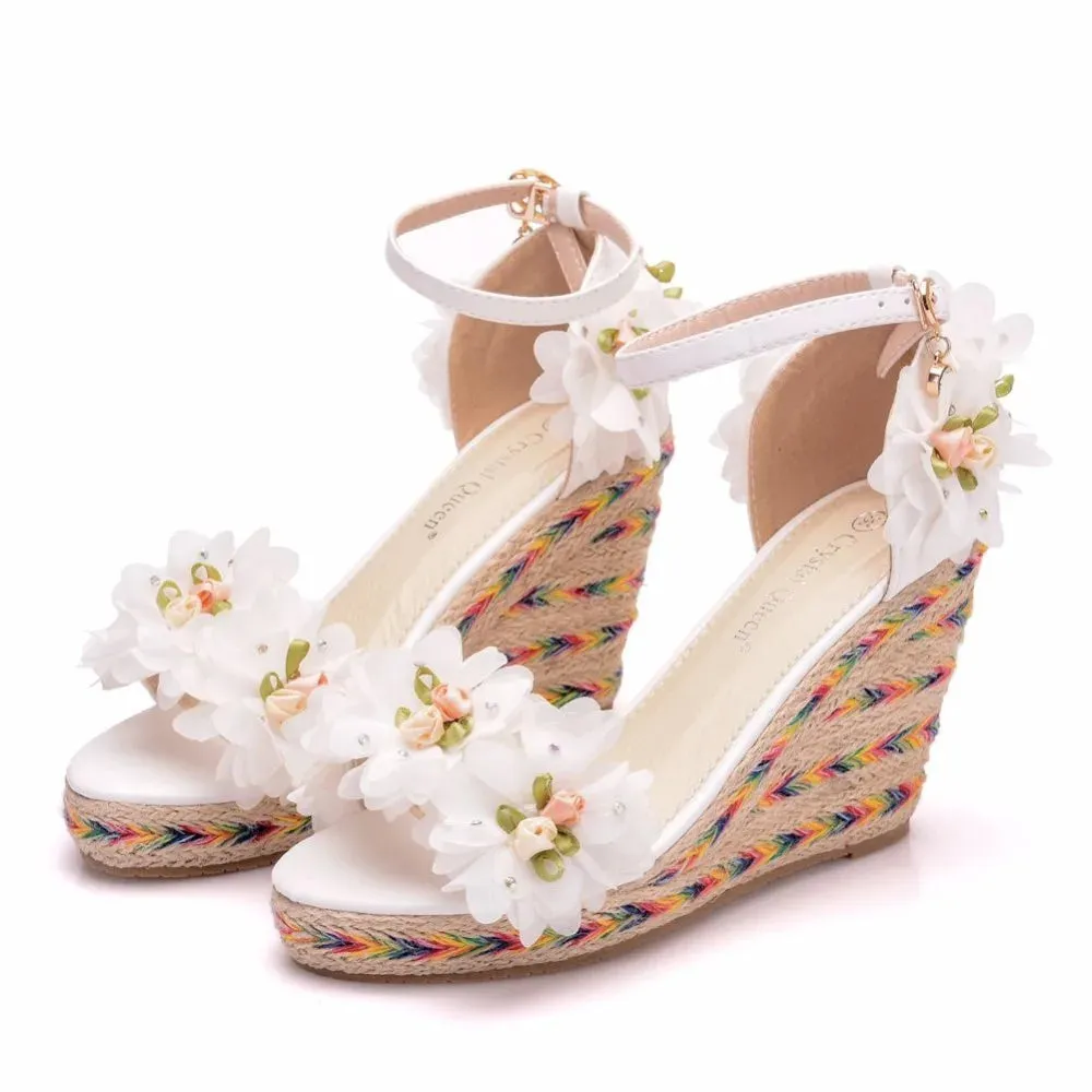 Destiny's Step Wedges Sandals