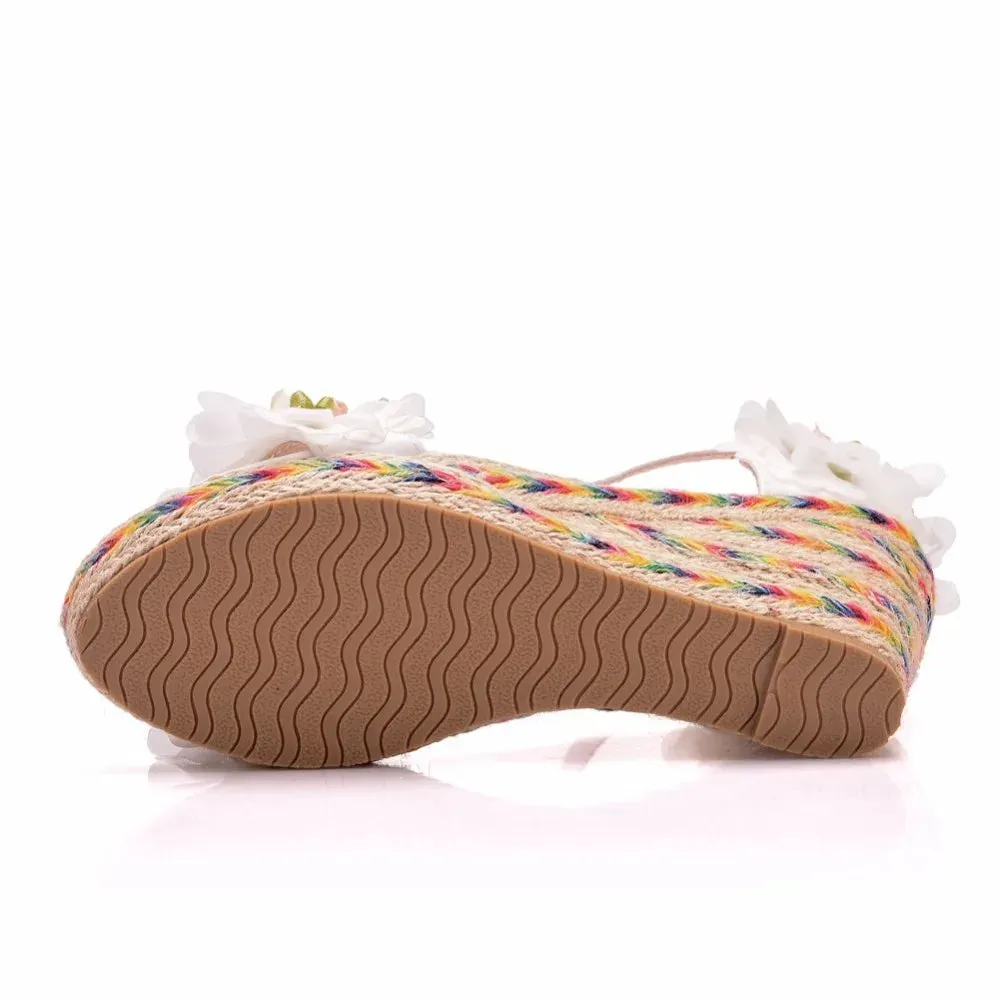 Destiny's Step Wedges Sandals