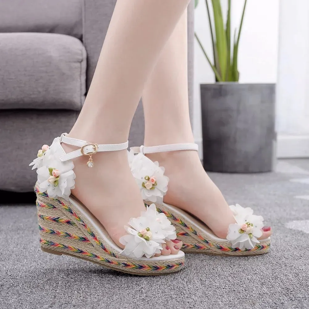 Destiny's Step Wedges Sandals