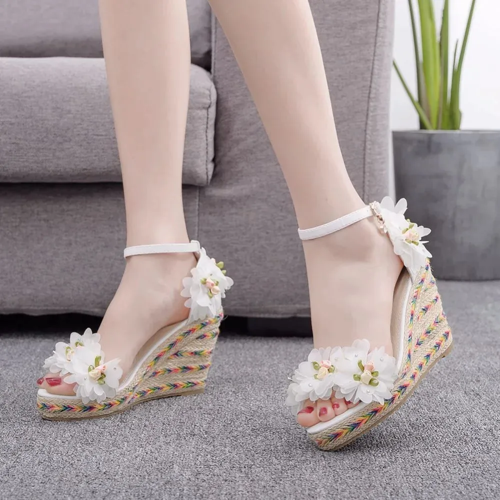 Destiny's Step Wedges Sandals