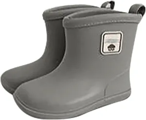 IWIHMIV Toddler Waterproof Shoes Infant Rain Boots Rain Boots Girls Kids Rain Boots for Boys Girls Waterproof Toddler Rain Boots