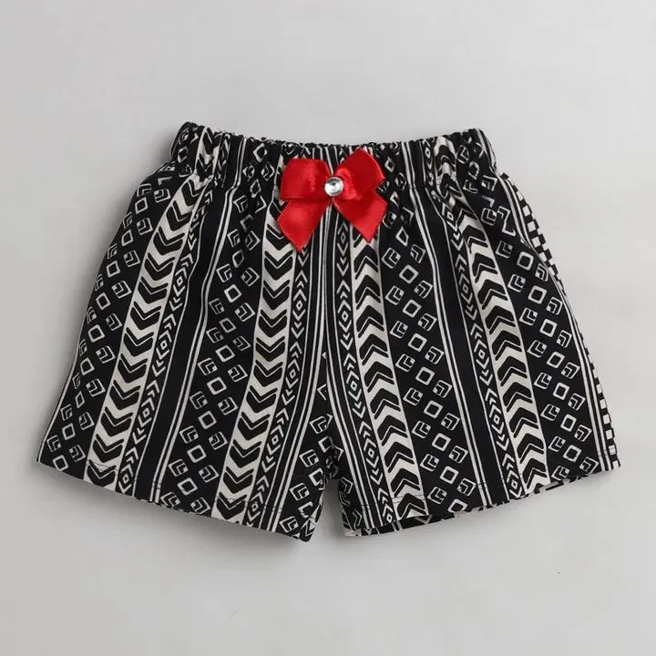 Jacquard Printed Short