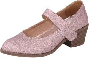 Ladies Casual Solid Color Beaded Glitter Sequins Chunky Heel Large Size Casual Shoes High Heeled Single Shoes Ladies Dress Shoes Low Heel