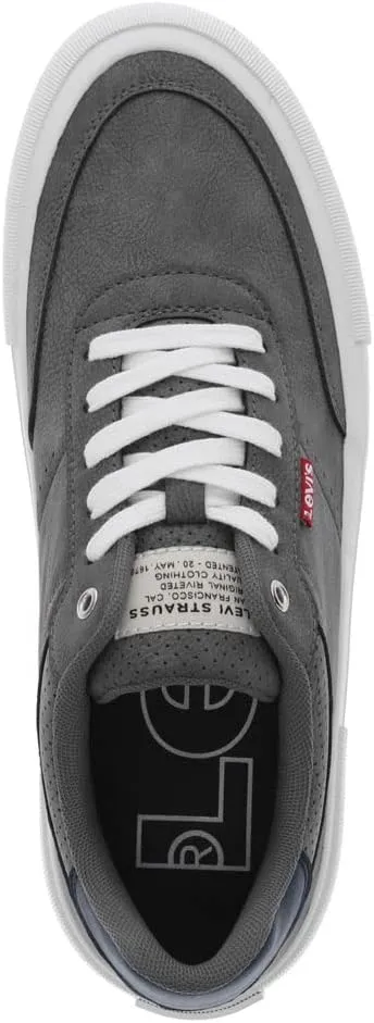 Levi's Mens Munro Vegan Synthetic Leather Casual Sneaker Shoe