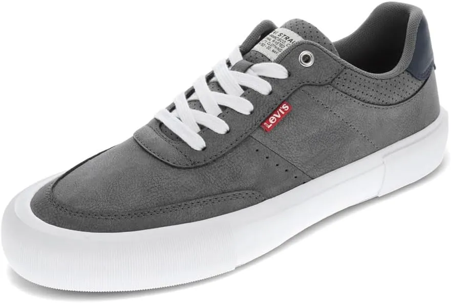 Levi's Mens Munro Vegan Synthetic Leather Casual Sneaker Shoe