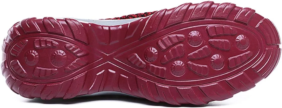LIBINXIF Women's Walking Shoes Sock Sneakers Mesh Slip On Air Cushion Lady Girls Modern Jazz Dance Easy Shoes Platform Loafers Sneakers