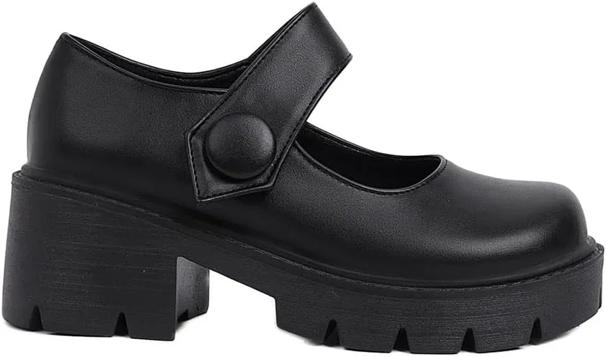 Mary Jane Platform Shoes for Women Wedges Lolita Shoes School Shoes