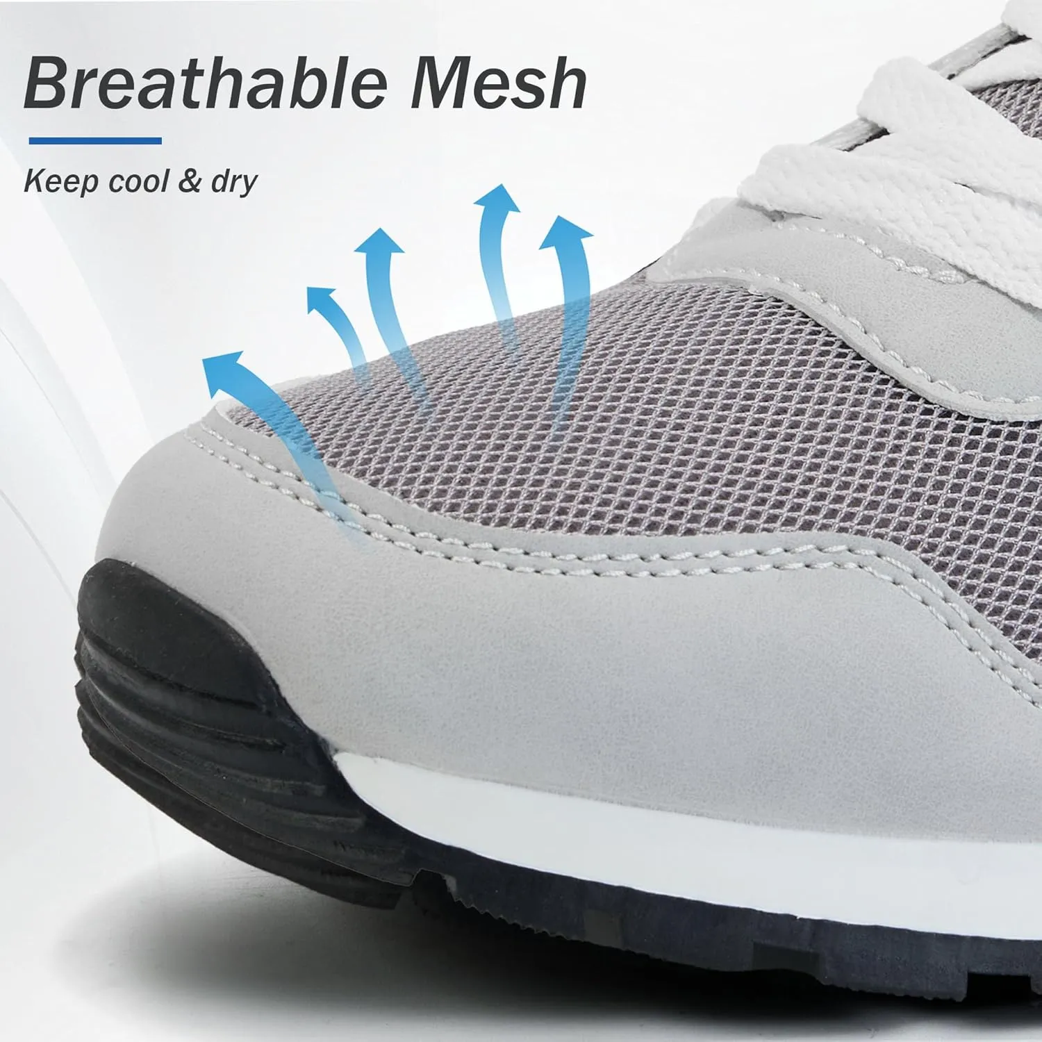 Mens Walking Shoes Casual Non Slip Fashion Sneakers Athletic Gym Workout Shoes Comfortable Lightweight Sneakers
