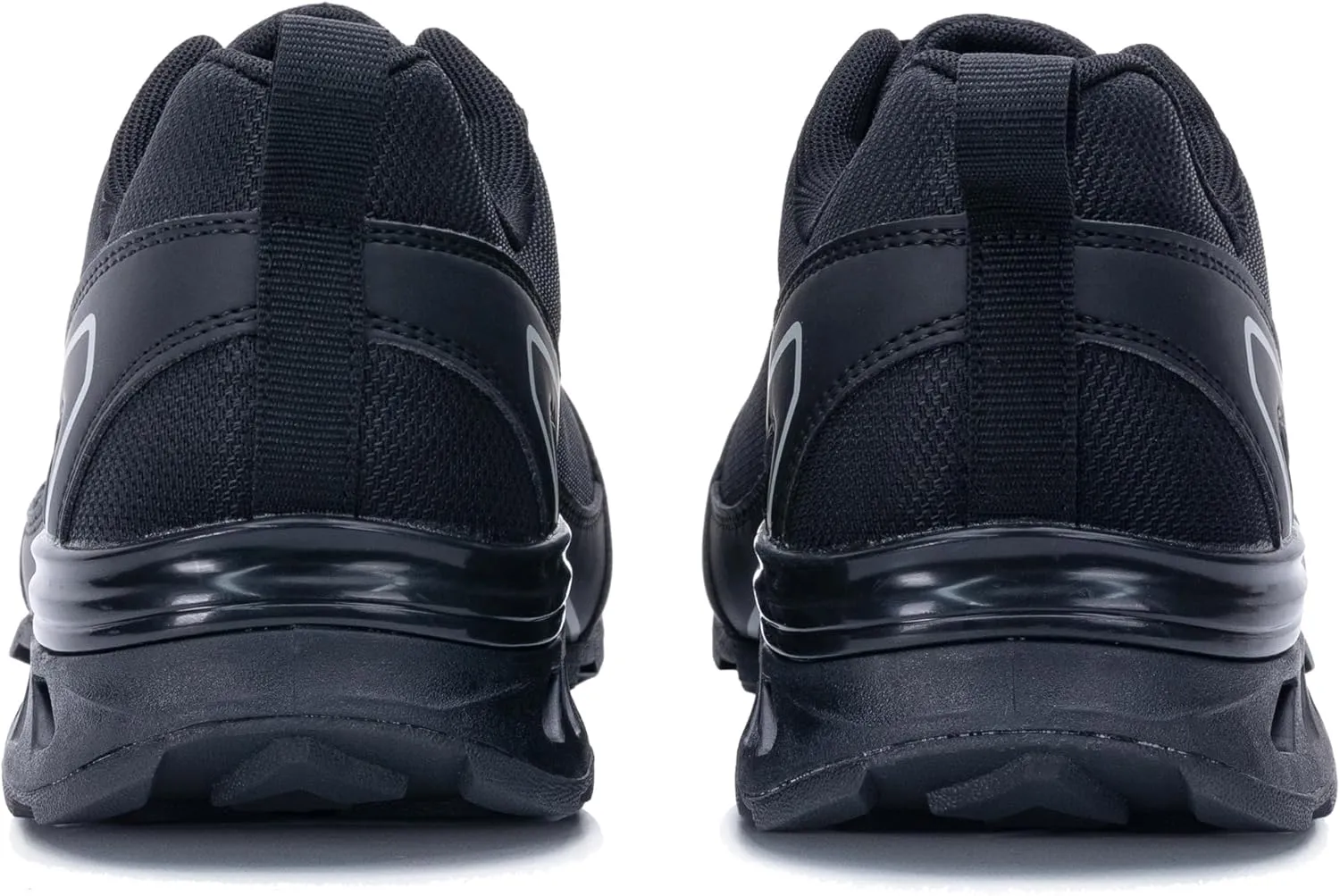 Mens Walking Work Shoes with Arch Support for Plantar Fasciitis Non Slip Tennis Athletic Hiking Sneakers for Everday Standing