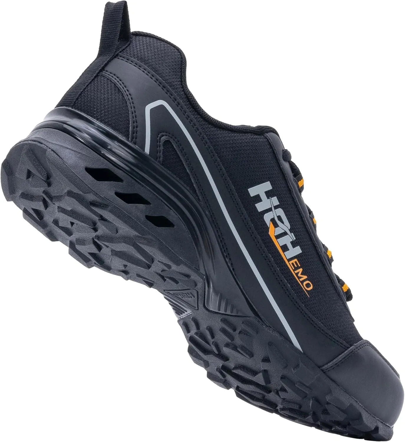 Mens Walking Work Shoes with Arch Support for Plantar Fasciitis Non Slip Tennis Athletic Hiking Sneakers for Everday Standing