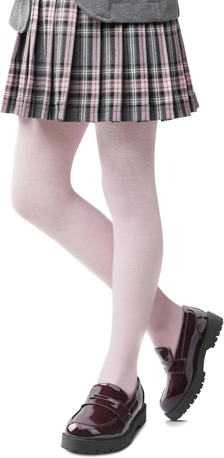MIXIN Girls Loafers School Uniform Slip On Dress Shoes Chunky Platform Flats for Little Kid/Big Kid