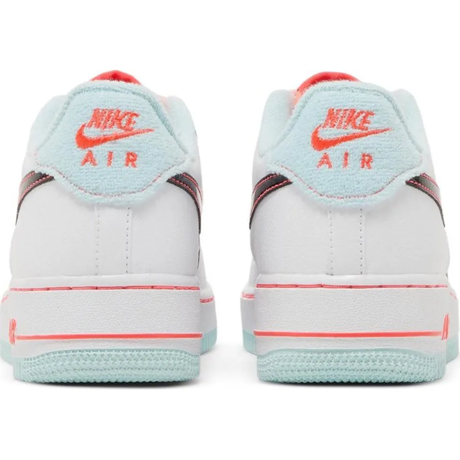 Nike Air Force 1 '07 LV8 GS 'White Atomic Pink', white/multicolor