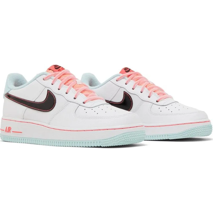 Nike Air Force 1 '07 LV8 GS 'White Atomic Pink', white/multicolor