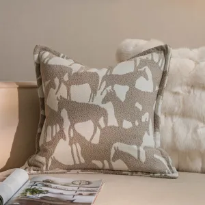 Nordic Oatmeal Luxury Geometric Jacquard Cushion Cover Nordic Oatmeal Luxury Geometric Jacquard Cushion Cover
