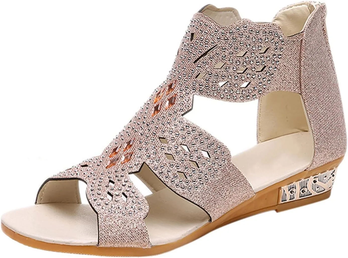 Sandals for Women Dressy Summer, Womens Sandals Orthopedic Open Toe Sandals Retro Anti Slip Comfy Breathable Shoes