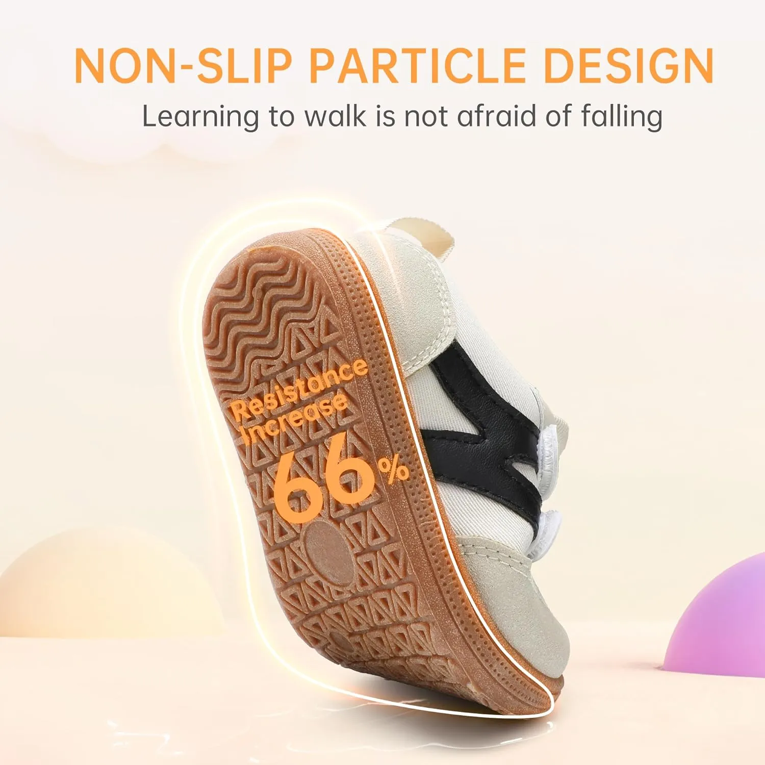 Toddler Lightweight Slip on Sneakers: Boys Barefoot Shoes Kids Walking Shoes Boy Sneakers, Toddler First Walking Shoe Comfort Tennis Activities