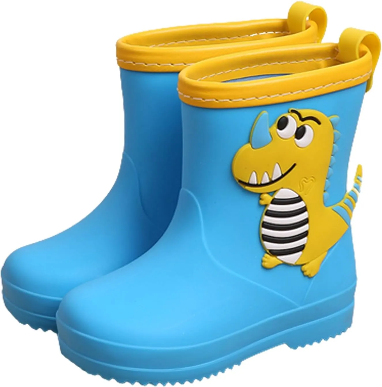 Unisex Kids Rain Boots Waterproof Rubber Kids Rain Boots for Girls and Boys Rubber Rain Boots for Children