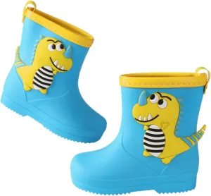 Unisex Kids Rain Boots Waterproof Rubber Kids Rain Boots for Girls and Boys Rubber Rain Boots for Children