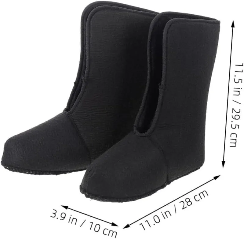 UPKOCH Insulated Snow Boot Liners Detachable Warm Liner for Men's Winter Snow Boots for Cold Size 43