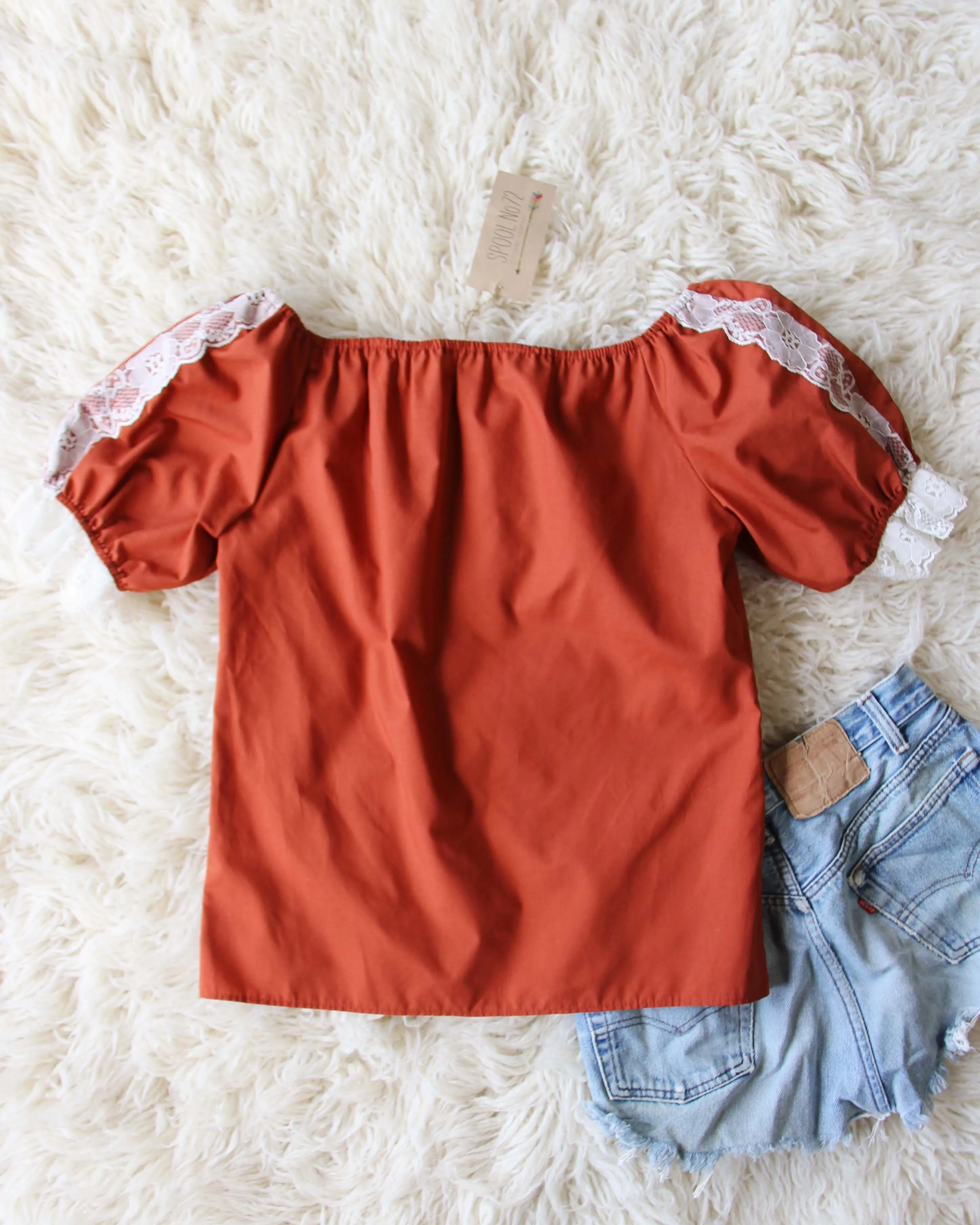 Vintage 70's Desert Rust Top