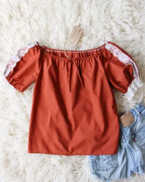 Vintage 70's Desert Rust Top