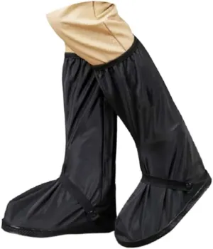 Wakauto Waterproof Rain Boots Shoes Cover Rain Shoes Covers Reusable Outdoor Sports Rain Boots Flip Flops for Men Women