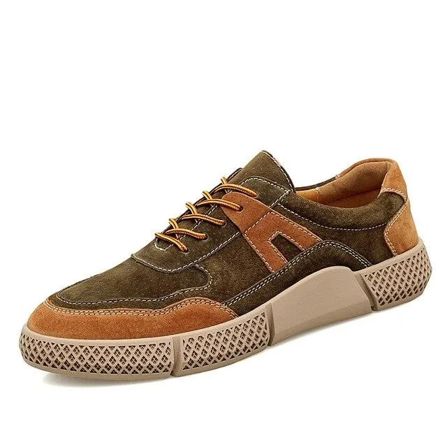 West Louis Leather Breathable Fashion Sneakers