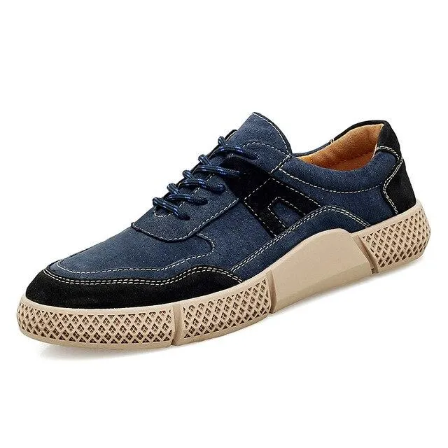 West Louis Leather Breathable Fashion Sneakers