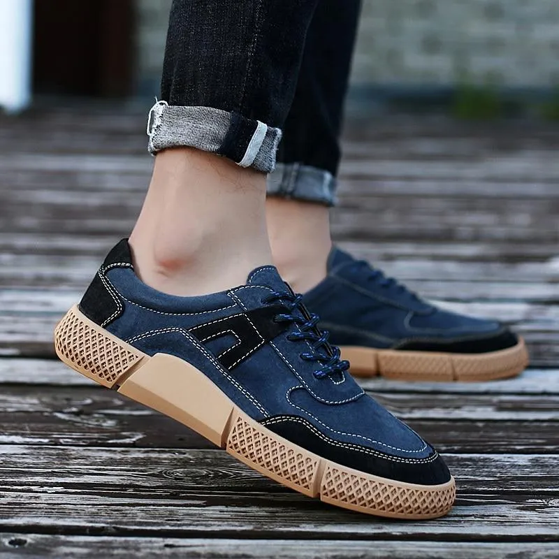 West Louis Leather Breathable Fashion Sneakers